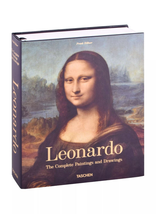 Обложка книги "Франк Цёлльнер: Leonardo. The Complete Paintings and Drawings"