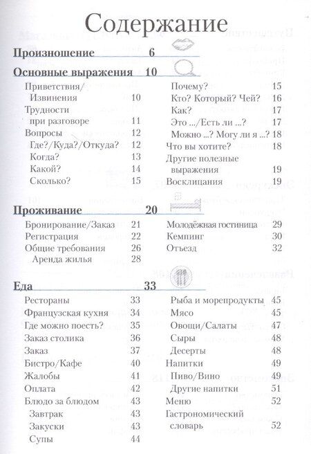 Фотография книги "Французский разговорник и словарь"