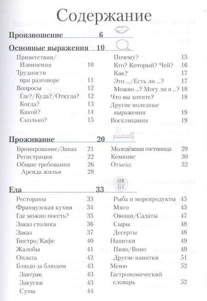 Фотография книги "Французский разговорник и словарь"