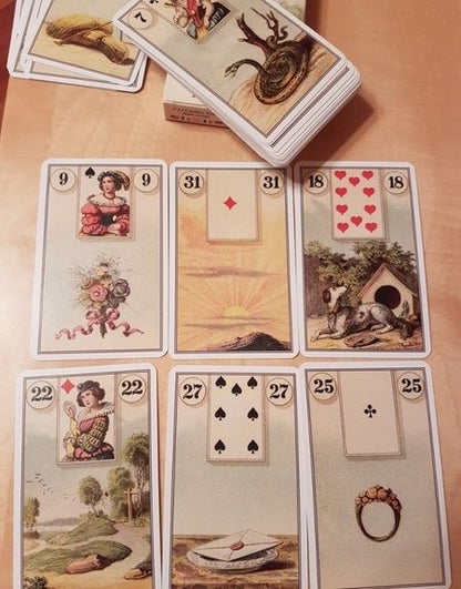 Фотография книги "French Cartomancy. Оракул Французское гадание. Ленорман"