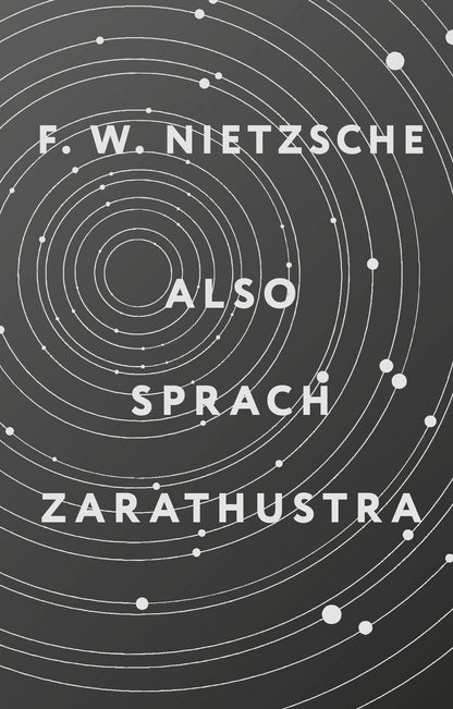Обложка книги "Фридрих Ницше: Also sprach Zarathustra"