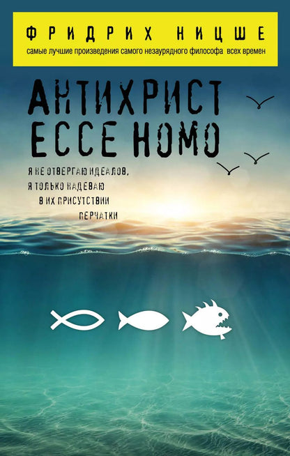 Обложка книги "Фридрих Ницше: Антихрист. Ecce Homo"
