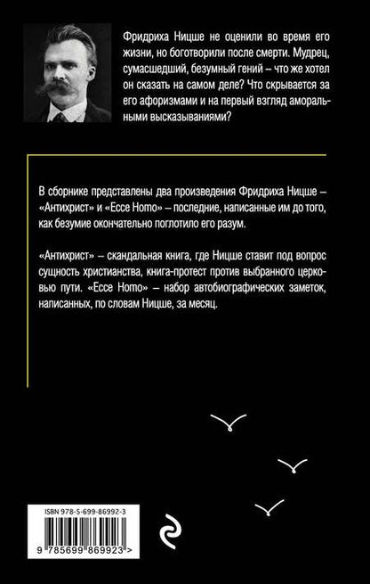 Фотография книги "Фридрих Ницше: Антихрист. Ecce Homo"