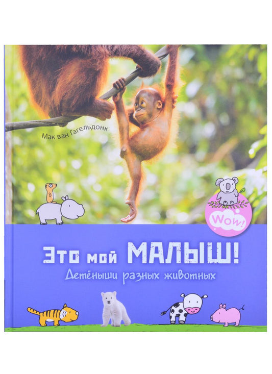 Обложка книги "Гагельдонк: Это мой малыш! Детёныши разных животных"