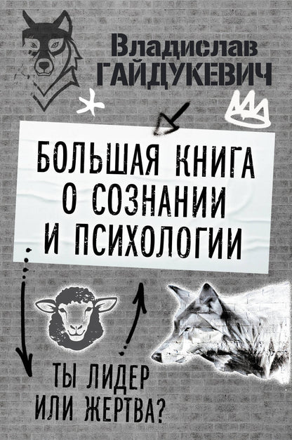 Обложка книги "Гайдукевич: Большая книга о сознании и психологии. Ты лидер или жертва?"