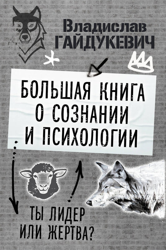 Обложка книги "Гайдукевич: Большая книга о сознании и психологии. Ты лидер или жертва?"
