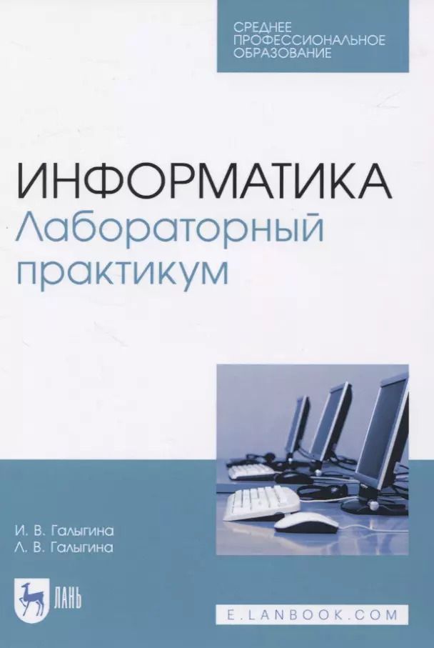 Обложка книги "Галыгина, Галыгина: Информатика. Лабораторный практикум"
