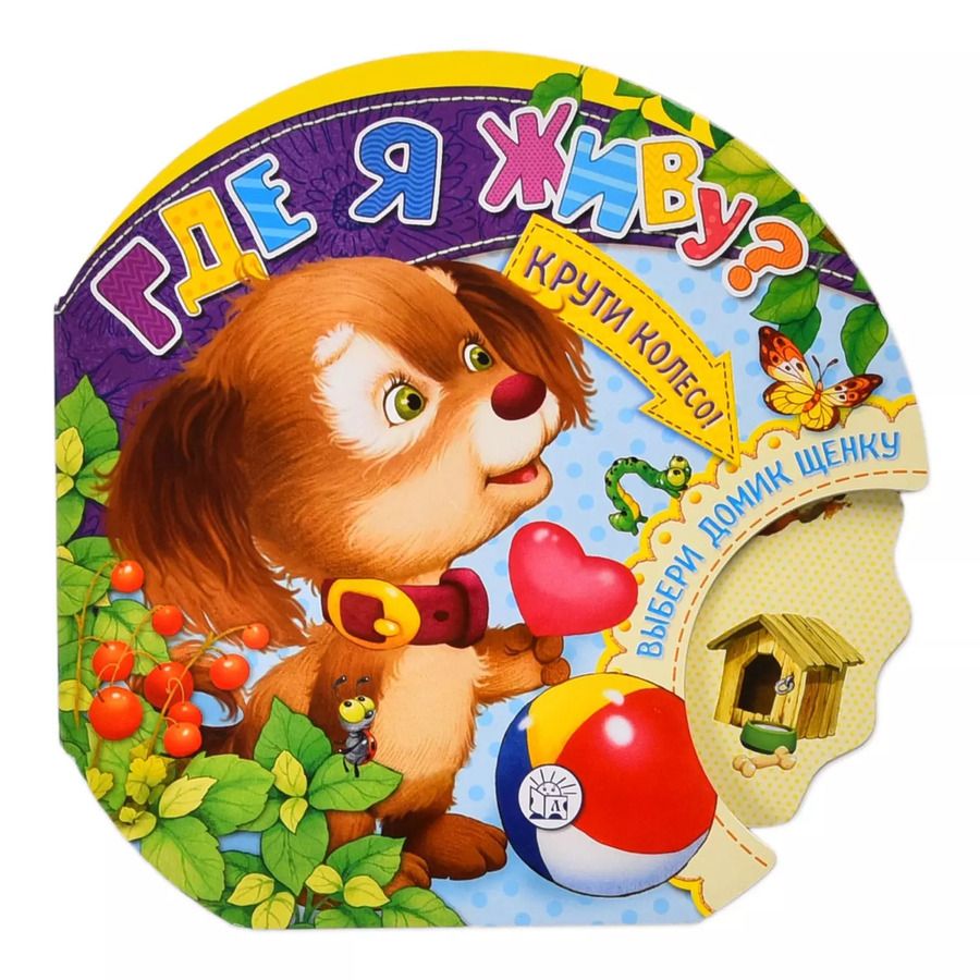 Обложка книги "Галина Дядина: Крути колесо! Где я живу?"