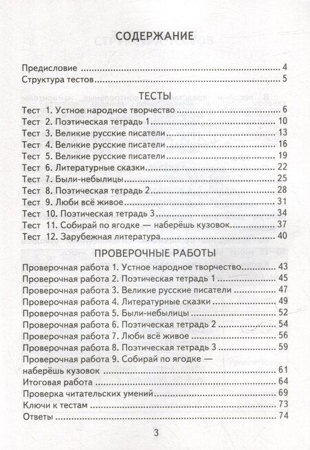 Фотография книги "Галина Шубина: Литературное чтение. 3 класс. Контрольные измерительные материалы. Подготовка к итоговой аттестации. Контроль уровня усвоения знаний. Критерии оценивания. Ответы для проверки. ФГОС НОВЫЙ"