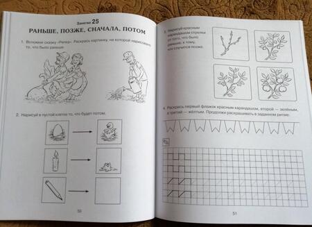 Фотография книги "Галина Сычева: Формирование элементарных математических представлений у дошкольников 4-5 л. Рабочая тетрадь 1 года"
