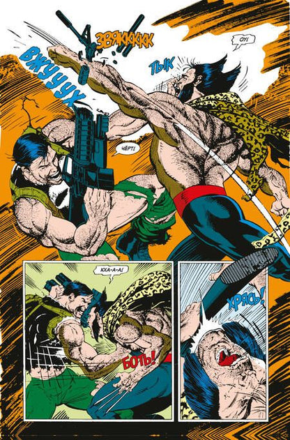 Фотография книги "Гарт Эннис: Росомаха против Карателя"