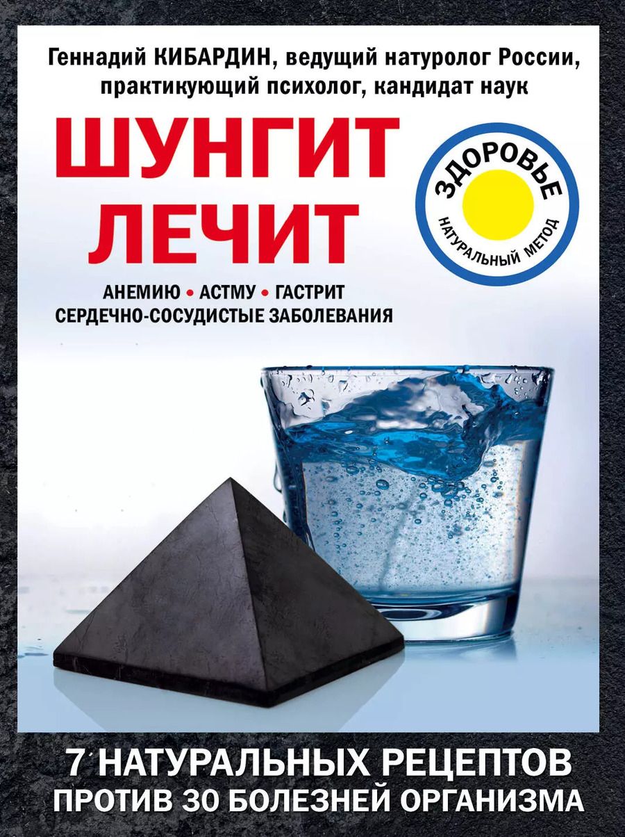 Обложка книги "Геннадий Кибардин: Шунгит лечит"