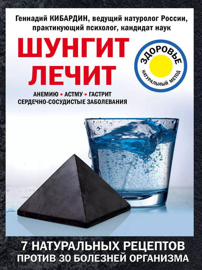 Обложка книги "Геннадий Кибардин: Шунгит лечит"