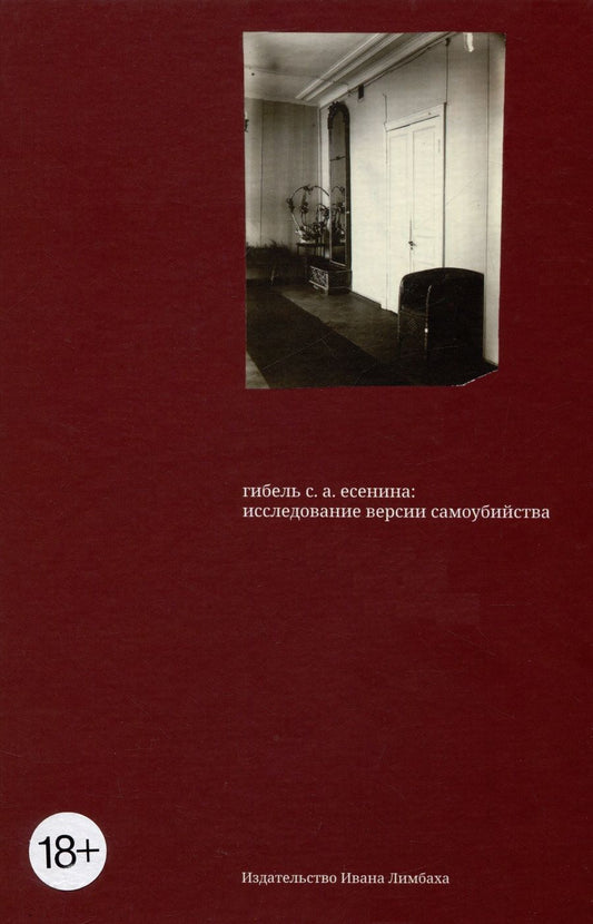 Обложка книги "Гибель С. А. Есенина. Исследование версии самоубийства"