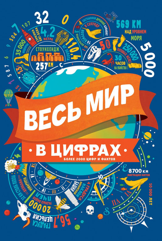 Обложка книги "Гиффорд, Мартин: Весь мир в цифрах Более 2000 цифр и фактов"