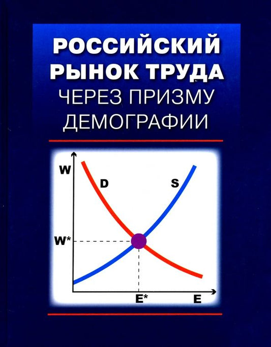 Обложка книги "Гимпельсон, Капелюшников, Вишневская: Российский рынок труда через призму демографии"