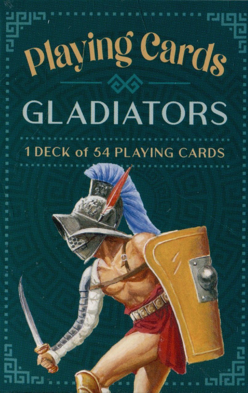 Обложка книги "Северино Баральди: Карты игральные Gladiators / Гладиаторы"
