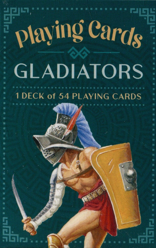 Обложка книги "Северино Баральди: Карты игральные Gladiators / Гладиаторы"