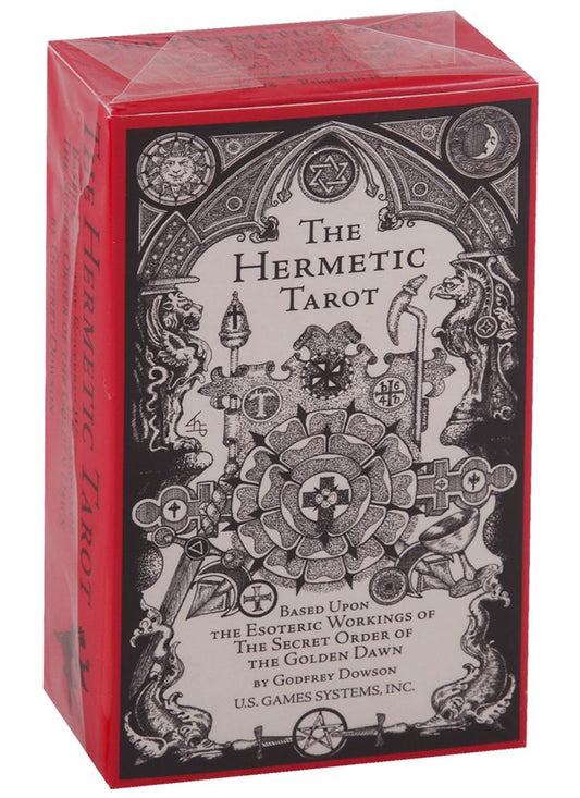 Обложка книги "Годфри Доусон: The Hermetic Tarot"