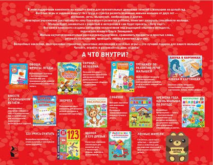 Фотография книги "Годовой курс занятий 2+. Набор из 11 книг"