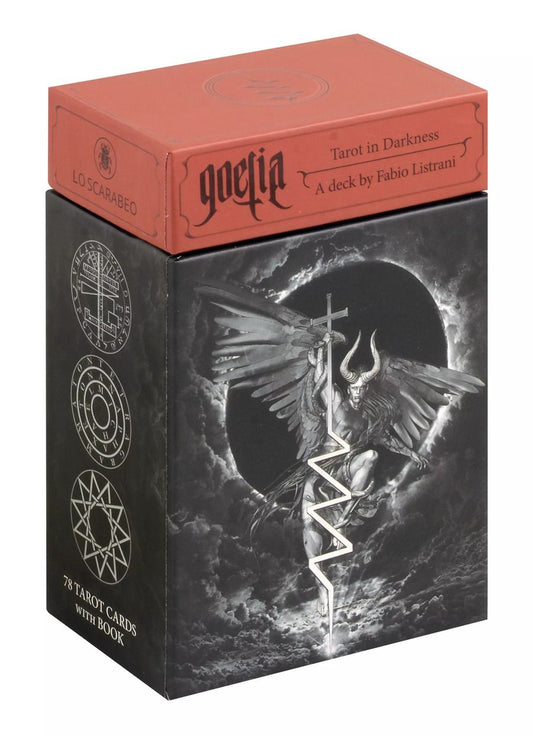 Обложка книги "Фабио Листрани: Goetia. Tarot in Darkness / Гоетия. Темное таро"