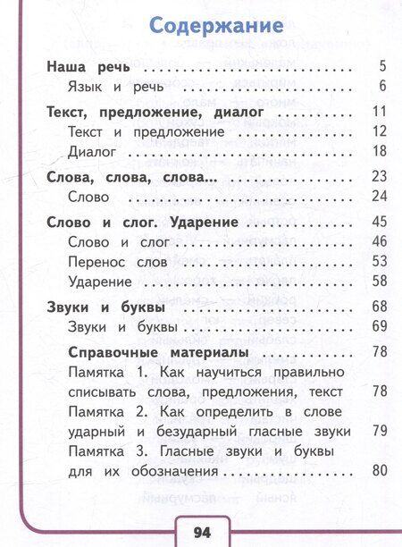 Фотография книги "Горецкий, Канакина: Русский язык. 1 класс. Учебное пособие. В 3-х частях. Часть 1 (для слабовидящих обучающихся)"