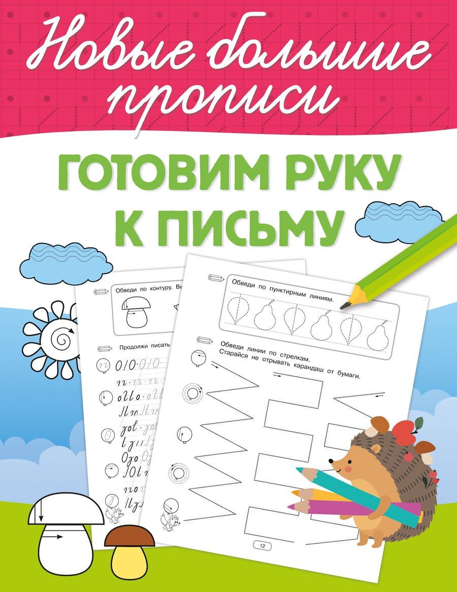 Обложка книги "Готовим руку к письму"