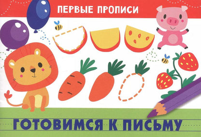 Обложка книги "Готовимся к письму"