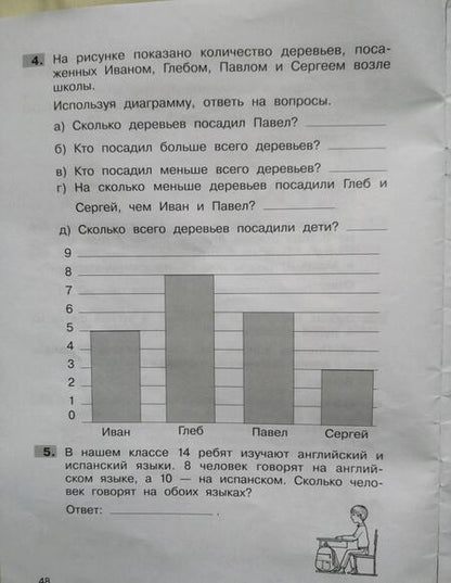 Фотография книги "Гребнева, Громкова: Трудные вопросы математики. 1 класс. ФГОС"