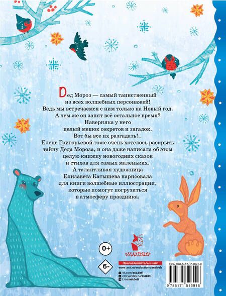 Фотография книги "Григорьева: Тайна Деда Мороза. Сказки и стихи"