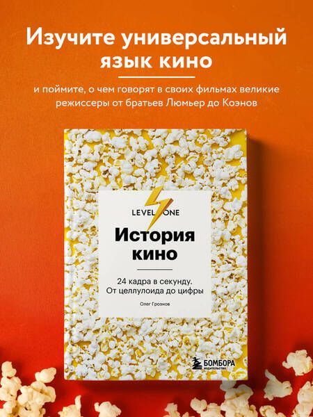 Фотография книги "Грознов: История кино. 24 кадра в секунду. От целлулоида до цифры"