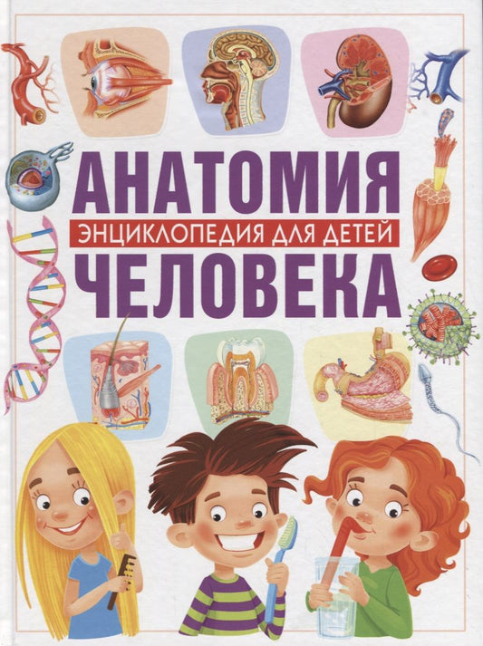 Обложка книги "Гуиди: Анатомия человека. Энциклопедия для детей"