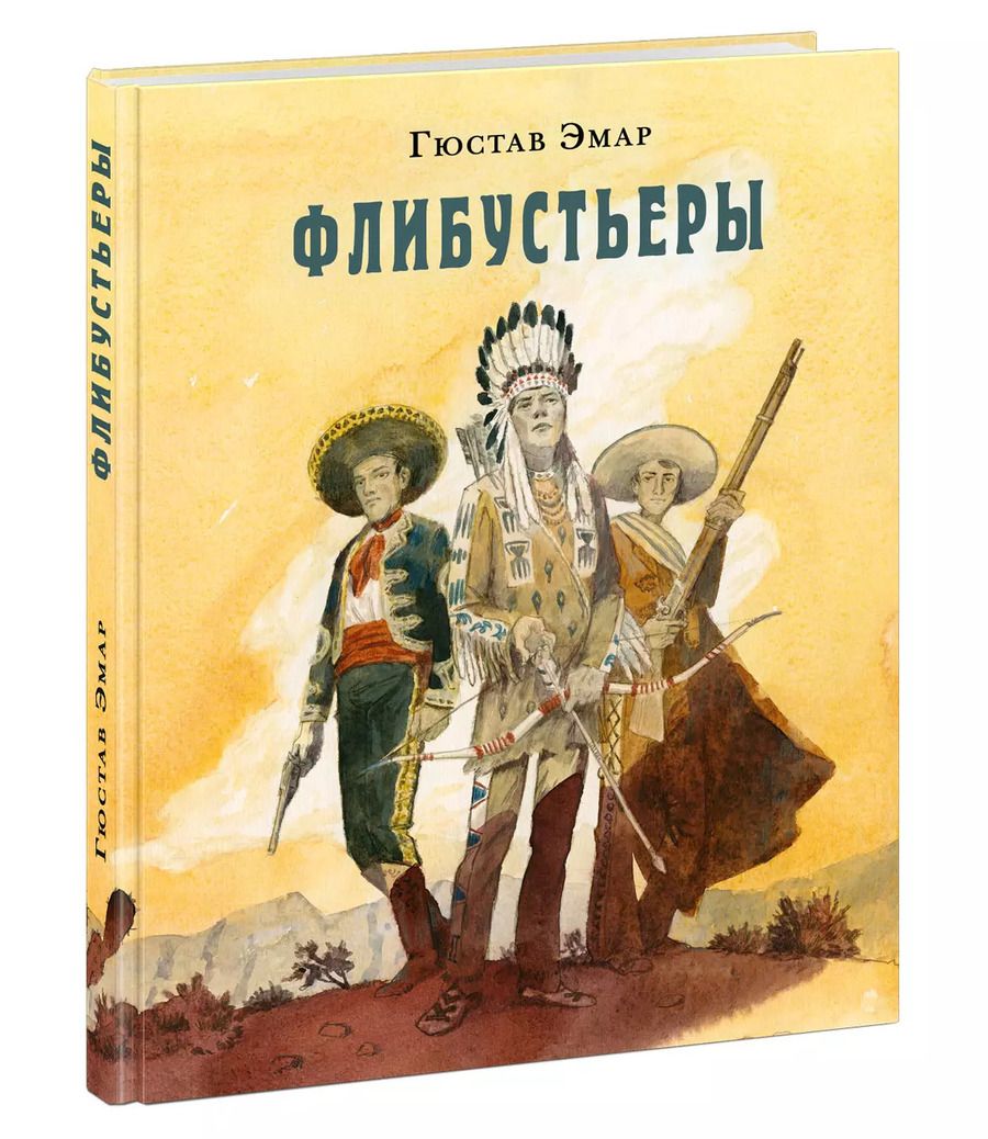 Обложка книги "Густав Эмар: Флибустьеры: роман"