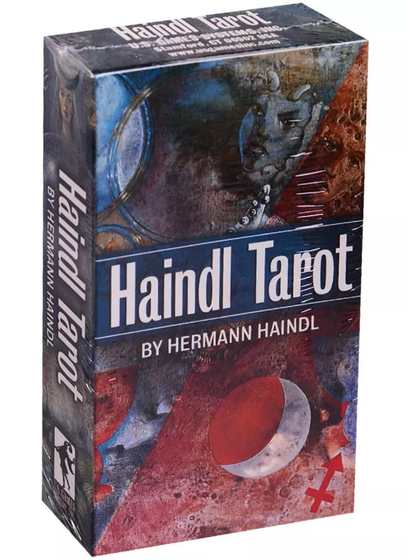 Обложка книги "Haindl tarot"