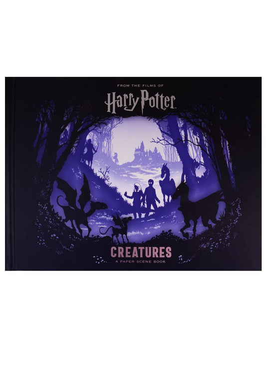 Обложка книги "Harry Potter – Creatures: A Paper Scene Book"