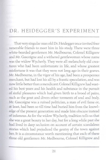 Фотография книги "Hawthorne, Готорн: Twice-Told Tales III. The Haunted Mind. Dr. Heideggers Experiment. The Vision of the Fountain"