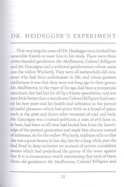Фотография книги "Hawthorne, Готорн: Twice-Told Tales III. The Haunted Mind. Dr. Heideggers Experiment. The Vision of the Fountain"