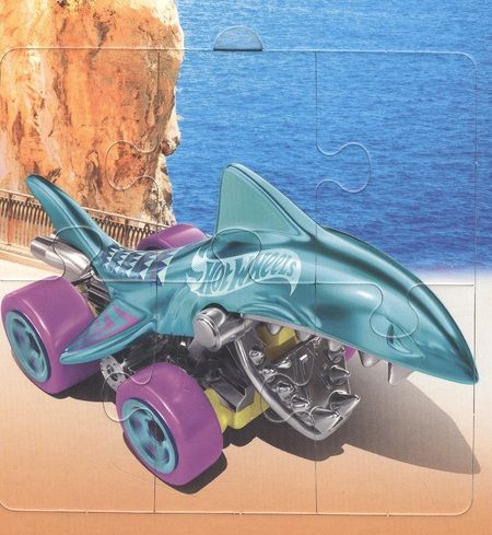 Фотография книги "Hot Wheels. Книга пазлов"