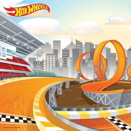 Фотография книги "Hot Wheels. На старт, внимание, марш! (+ плакат и 3D наклейки)"