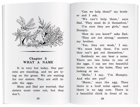Фотография книги "Юлия Я.: Страусёнок Хампти и его семья/Humpty and His Family. Домашнее чтение с заданиями по ФГОС. Английский клуб"