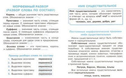 Фотография книги "И. Бахметьева: Русский язык. Все виды разбора для начальной школы. С наклейками-шпаргалками"