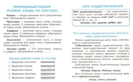 Фотография книги "И. Бахметьева: Русский язык. Все виды разбора для начальной школы. С наклейками-шпаргалками"