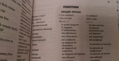 Фотография книги "И.В. Лисовская: Русско-французский разговорник"