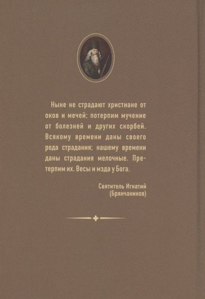 Фотография книги "Игнатий Брянчанинов: Утешение в болезни и смерти Избранное из писем Святитель Игнатий Брянчанинов"