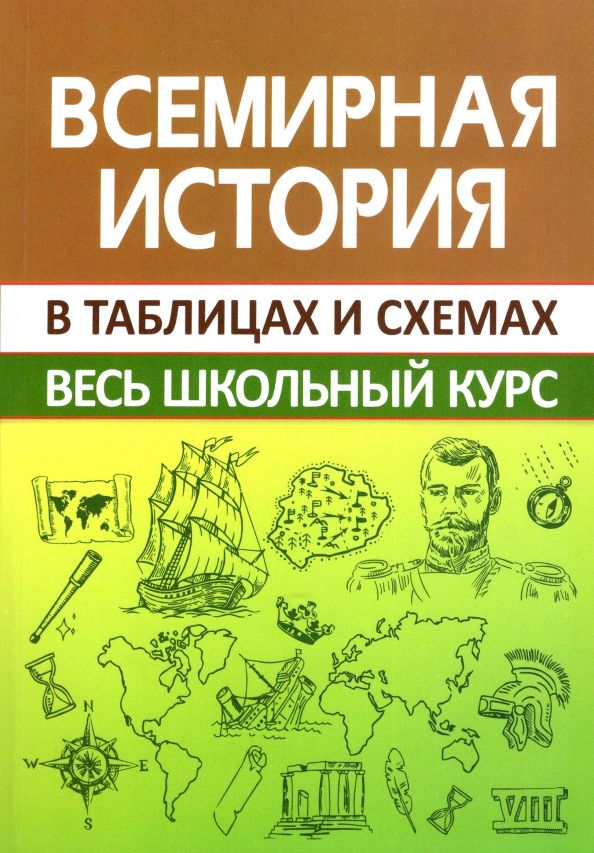 Обложка книги "Игорь Кузнецов: Всемирная история. Весь школьный курс в схемах и таблицах"