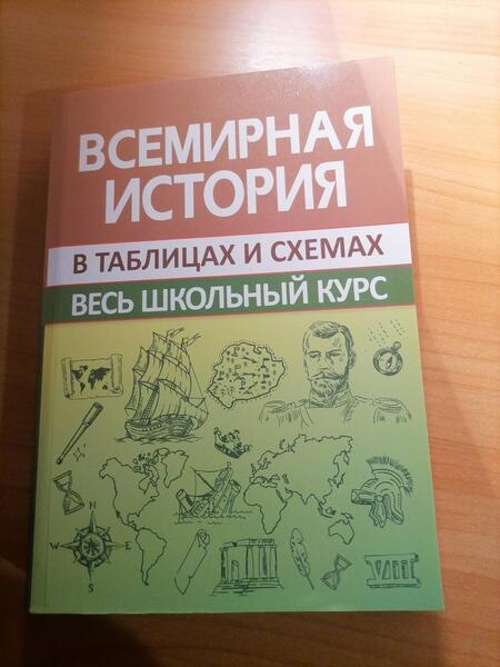 Фотография книги "Игорь Кузнецов: Всемирная история. Весь школьный курс в схемах и таблицах"