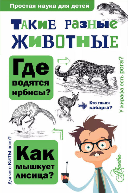 Обложка книги "Игорь Павлинов: Такие разные животные"