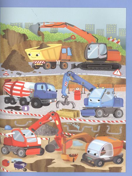 Фотография книги "Иллария Барсотти: Развивающие игры. На стройке"