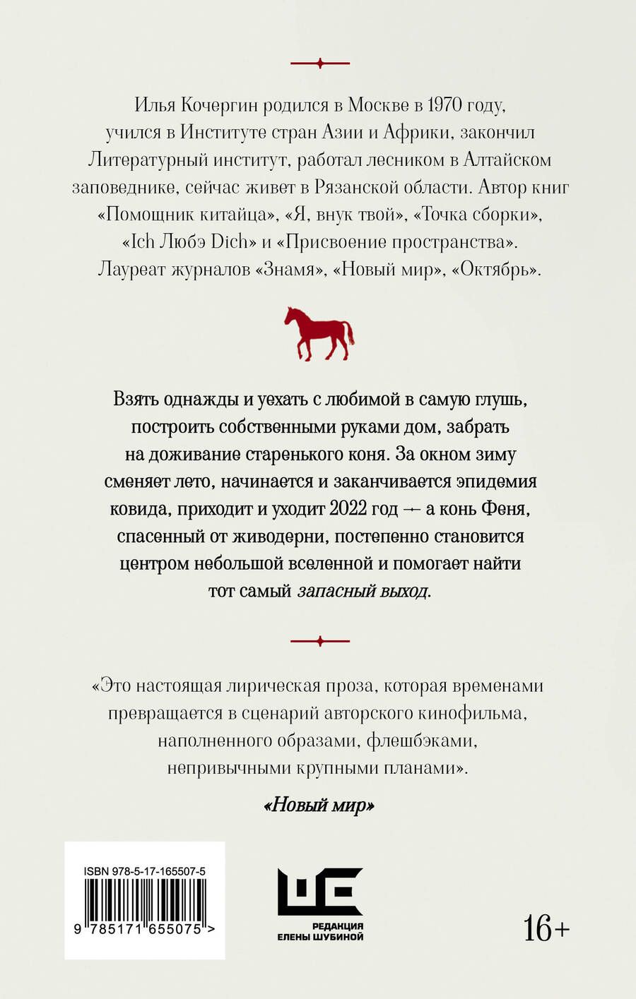 Обложка книги "Илья Кочергин: Запасный выход"