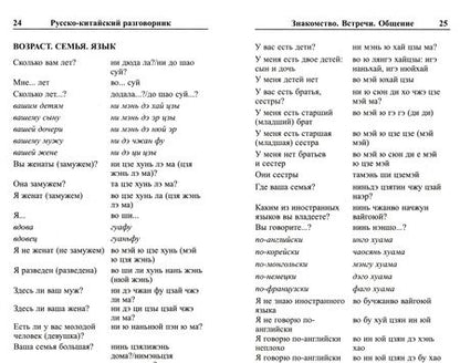 Фотография книги "Илья Россохин: Русско-китайский разговорник"